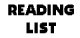 READING LIST